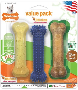 Nylabone Flexi Chew Variety Pack Regular