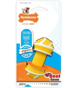 Nylabone Puppy Chew Rawhide Knot Alternative Petite