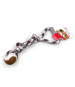 Vadigran Cotton rope+plastic handle + tennisball brown190g