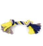 Vadigran Cotton rope 2 knots blue-yellow 125g 28cm