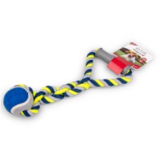 Vadigran Cotton rope+plastic handle+tennis blue-yellow 190g