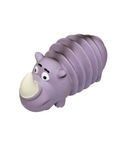 Vadigran Dog toy latex Rhino ribble 19cm