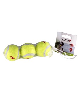 Vadigran Dog toy vinyl tennis balls 5cm(3)