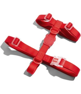 Zee Dog Extra Small H Harness Red