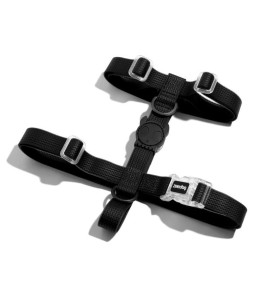 Zee Dog Neopro Black H-Harness Small