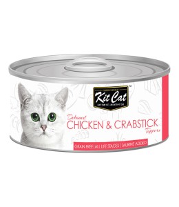 Kit Cat Chicken &  Crabstick Toppers 80g