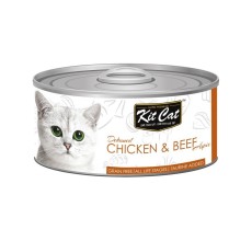 Kit Cat Chicken & Beef 80g