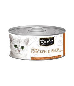 Kit Cat Chicken & Beef 80g