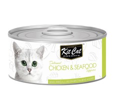 Kit Cat Chicken & Seafood Toppers 80g