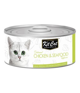 Kit Cat Chicken & Seafood Toppers 80g