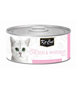 Kit Cat Chicken & Whitebait Toppers 80g