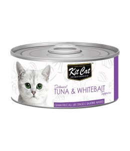 Kit Cat Tuna & Whitebait Toppers 80g