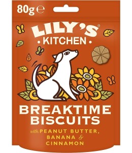 Lily's Kitchen Breaktime Biscuits Dog Treats (80g)