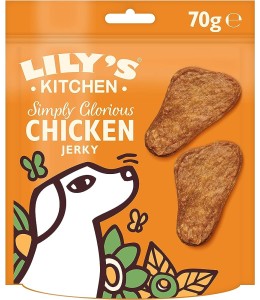 Lily's Kitchen Simply Glorious Chicken Jerky Dog Treats (70g)