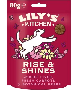 Lily's Kitchen Organic Rise & Shine Bake Treats for Dogs (80g)