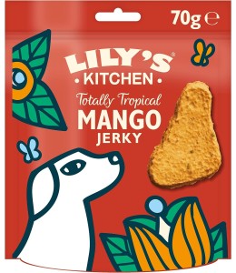 Lily's Kitchen Totally Tropical Mango Jerky Dog Treats (70g)