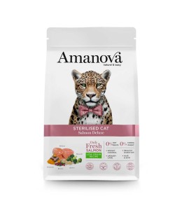 Amanova Dry Sterilized Cat Salmon Deluxe - 300g