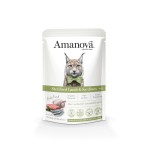 Amanova Wet Cat Sterilised Lamb & Sardines - 85g
