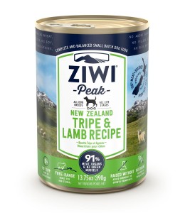 ZiwiPeak Dog Tripe & Lamb 390G