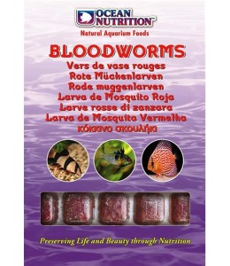 Bloodworms with Spirulina and Garlic 100g