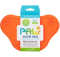 PetDreamHouse PAW Lick Pad Orange