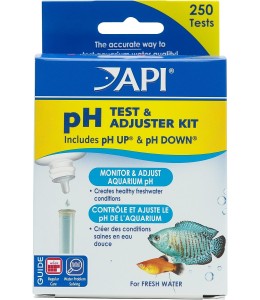 API pH Freshwater Aquarium Test & Adjuster Combo Kit, 250 count