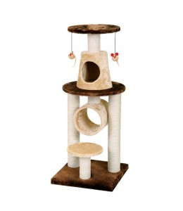 BONALTI Cat Play Tower - Brown-Beige