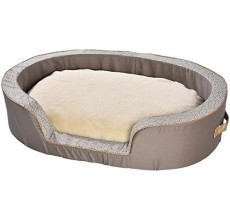 Bobby Seigaiha Basket - Taupe/Large