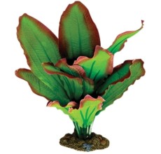 Aqua One Silk Plant-Amazon Red/Green 40cm