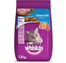 Whiskas Ocean Fish Cat Food - 1.2kg