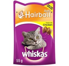 Whiskas Grilled Salmon, Dry Food Adult, 1+ years, 55g