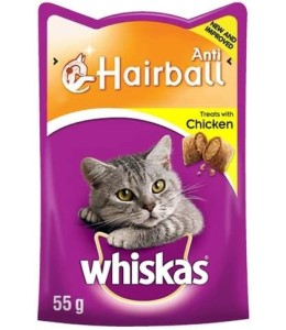 Whiskas Grilled Salmon, Dry Food Adult, 1+ years, 55g