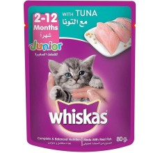 Whiskas Jr Tuna 80g