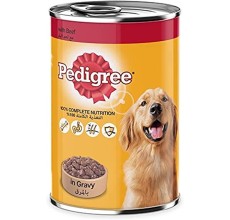 Pedigree Chum Chunks Beef Wet Dog Food 400g
