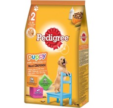 Pedigree Chicken, Egg & Milk Flavour Adult Dry Dog Food 1.3kg | Complete Balanced Nutrition | UAE