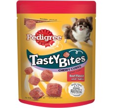 Pedigree Tasty Bites Cubes Beef 50g