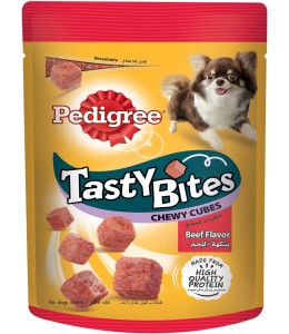 Pedigree Tasty Bites Cubes Beef 50g