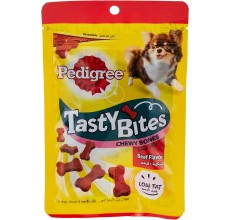 Pedigree Tasty Bites Bones Beef 50g