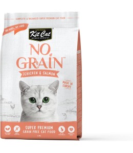 Kit Cat No Grain Super Premium Cat Food with Chicken & Salmon 1kg