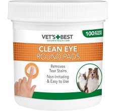 Vets Best Clean Eye Round pads