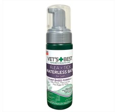 Vet’s Best Flea and Tick Waterless Bath Foam for Cats 5oz
