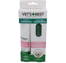 Vet’s Best Puppy Toothpaste with Silicon Finger Brush