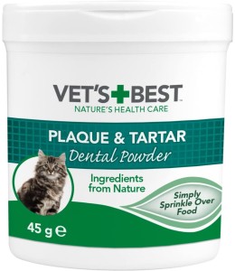 Vet’s Best Advanced Dental Powder for Cats – 45g