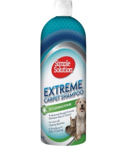Simple Solution Extreme Carpet Shampoo, with Spring Fresh Scent, 32 OZ