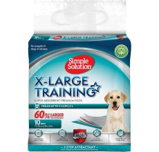 Simple Solution Premium Dog and Puppy Training Pads, Pack of 10