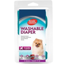 Simple Solution Washable Female Dog Diaper, XS