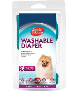 Simple Solution Washable Female Dog Diaper, XS
