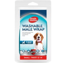 Simple Solution Washable Male Dog Wraps- Small
