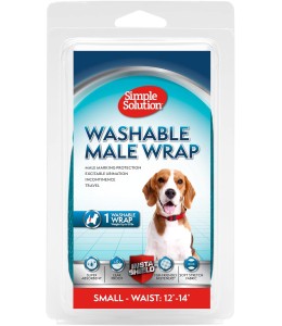 Simple Solution Washable Male Dog Wraps- Small