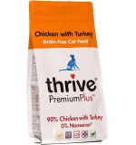 Thrive Cat Chicken With Turkey Dry Food 1.5kg